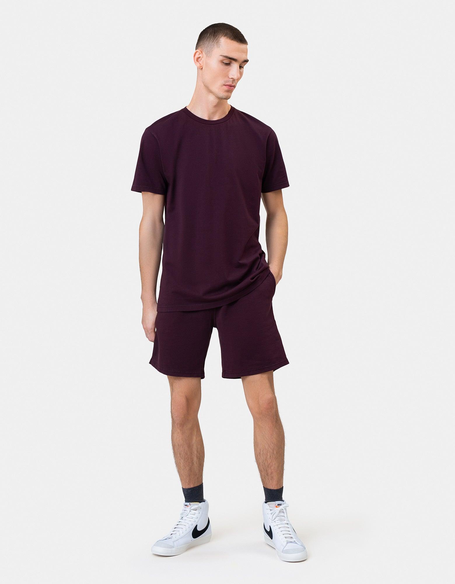 Classic Organic Sweatshorts - Powder Blue Product Image