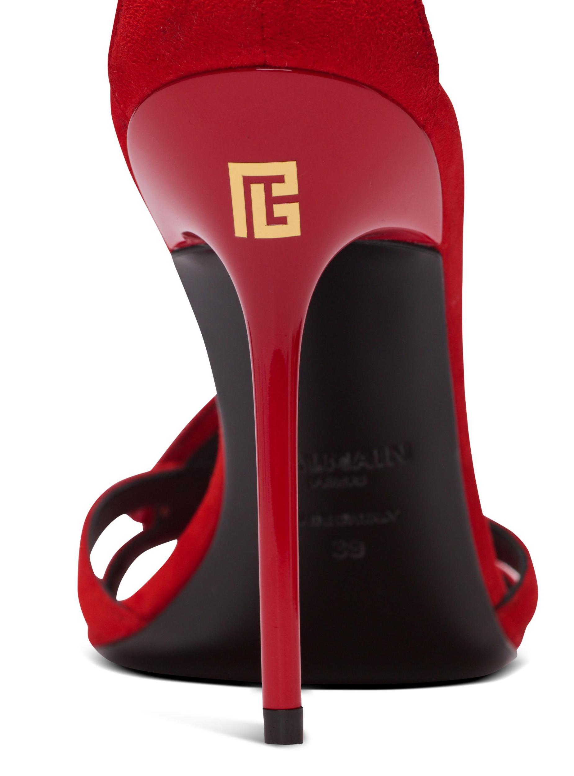 Suede Lips sandals Product Image