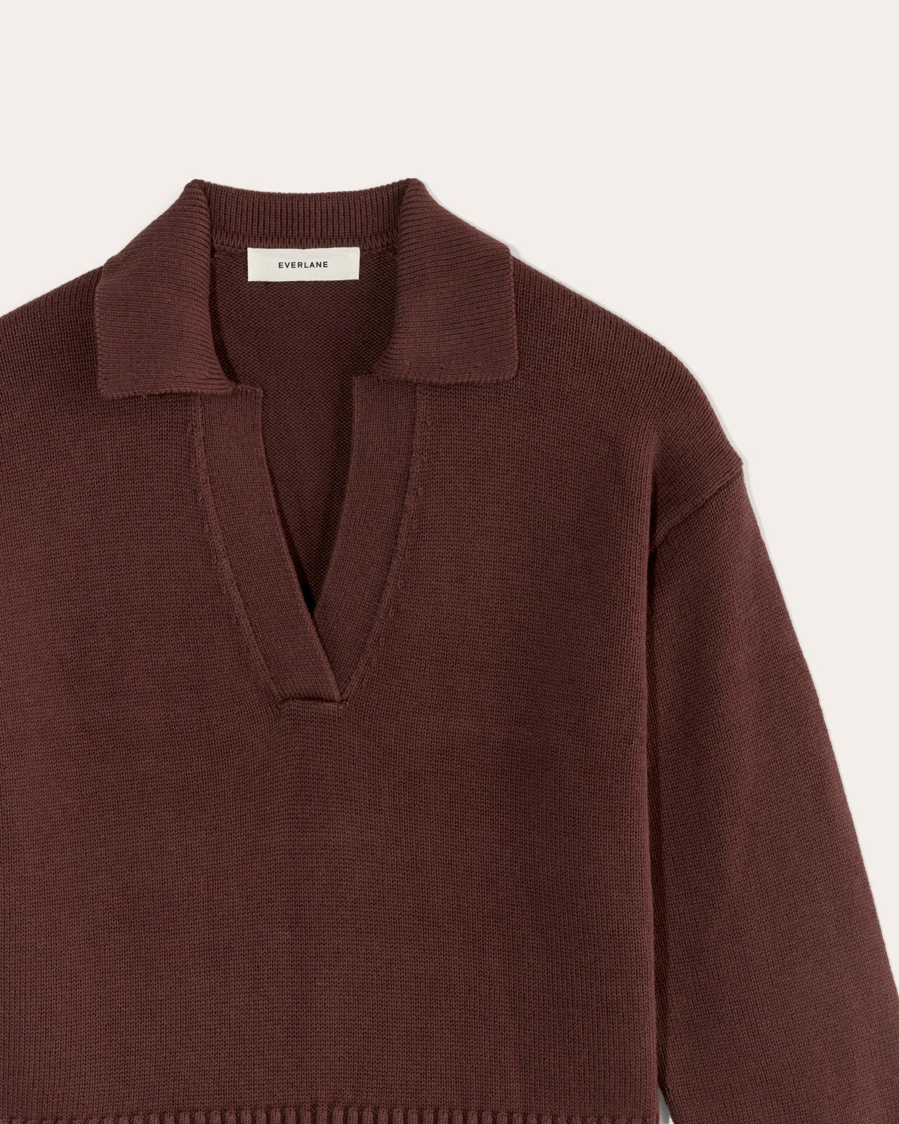 The Boxy Polo in Everyday Cotton Product Image