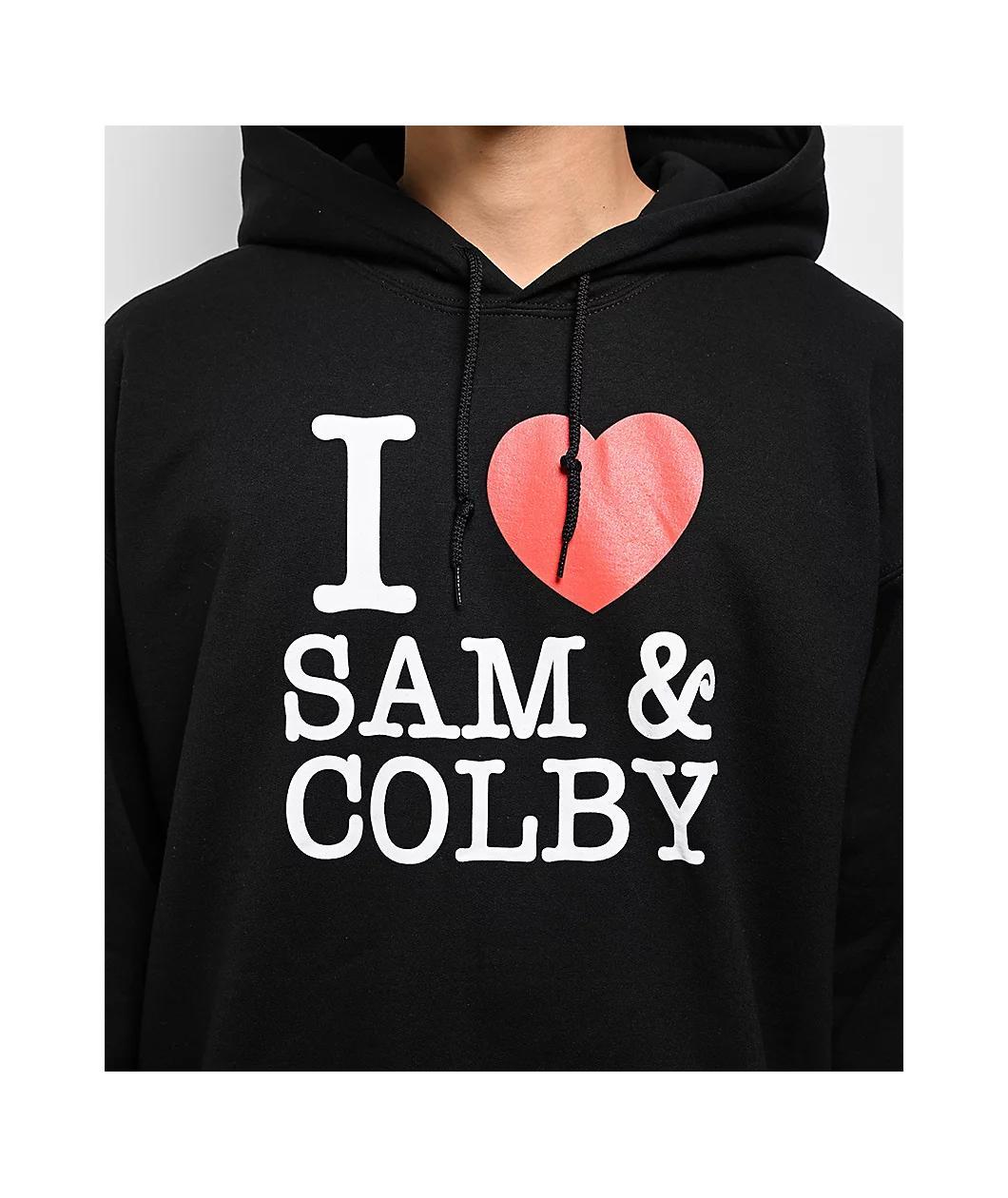 XPLR Love Black Hoodie Product Image