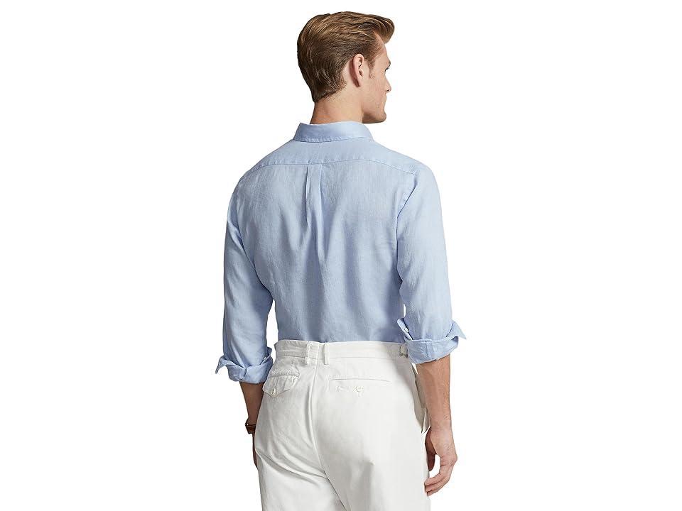 Mens Classic-Fit Short-Sleeve Linen Shirt Product Image