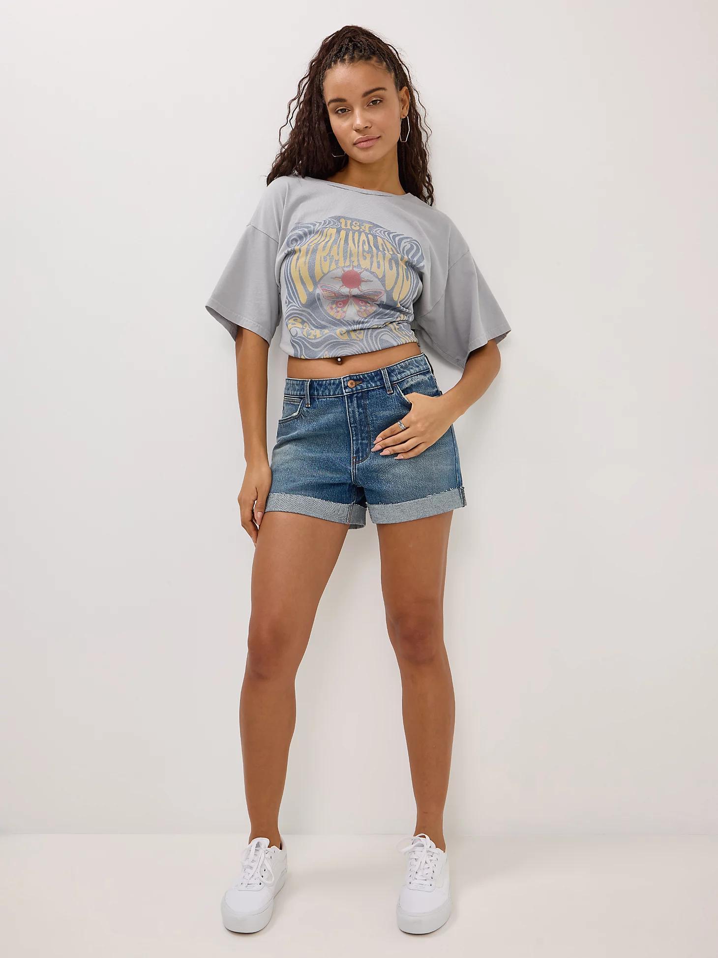 Women's Roll Cuff Short | Women's SHORTS & SKIRTS | Wrangler® Product Image