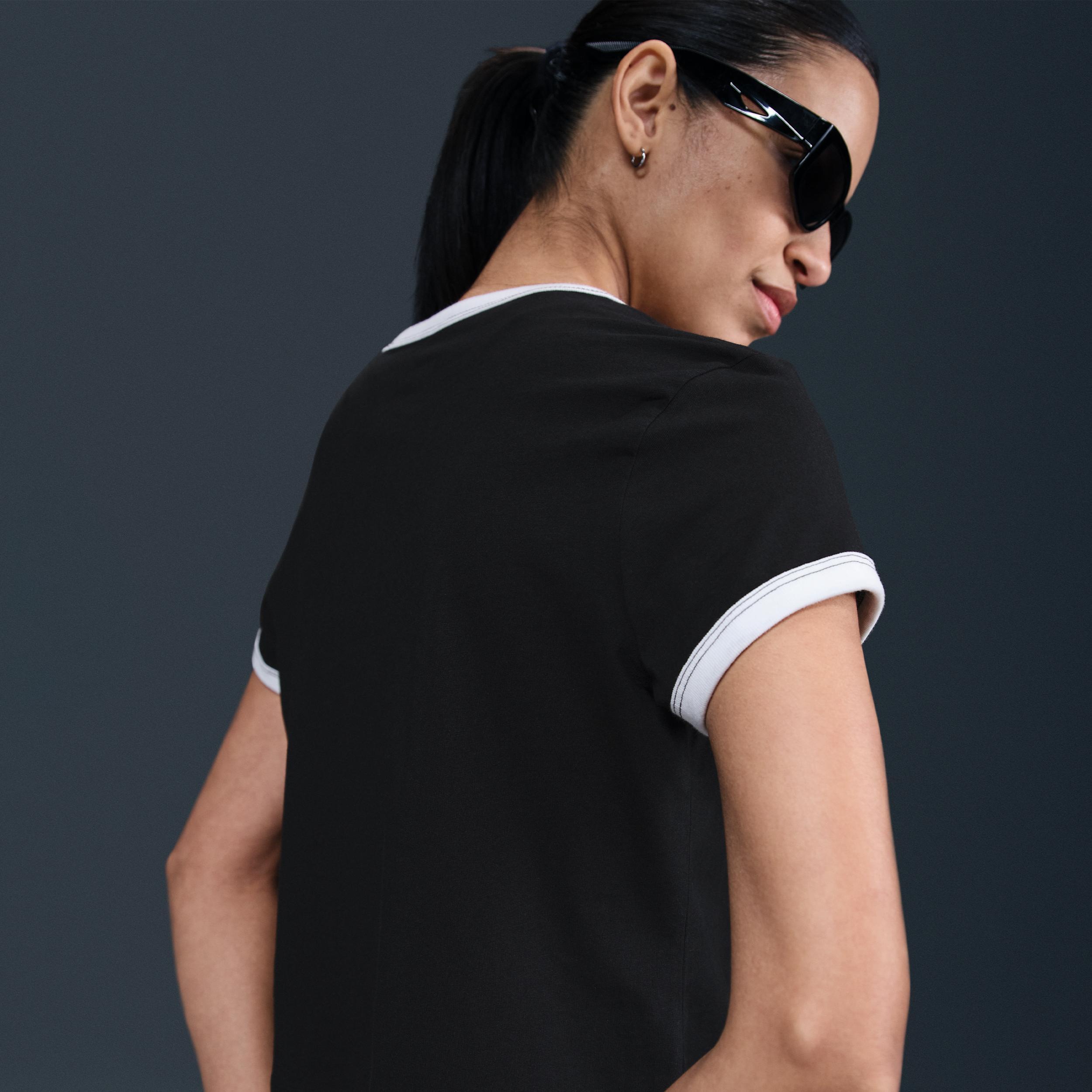 Women's Nike Sportswear Short-Sleeve Ringer T-Shirt Product Image