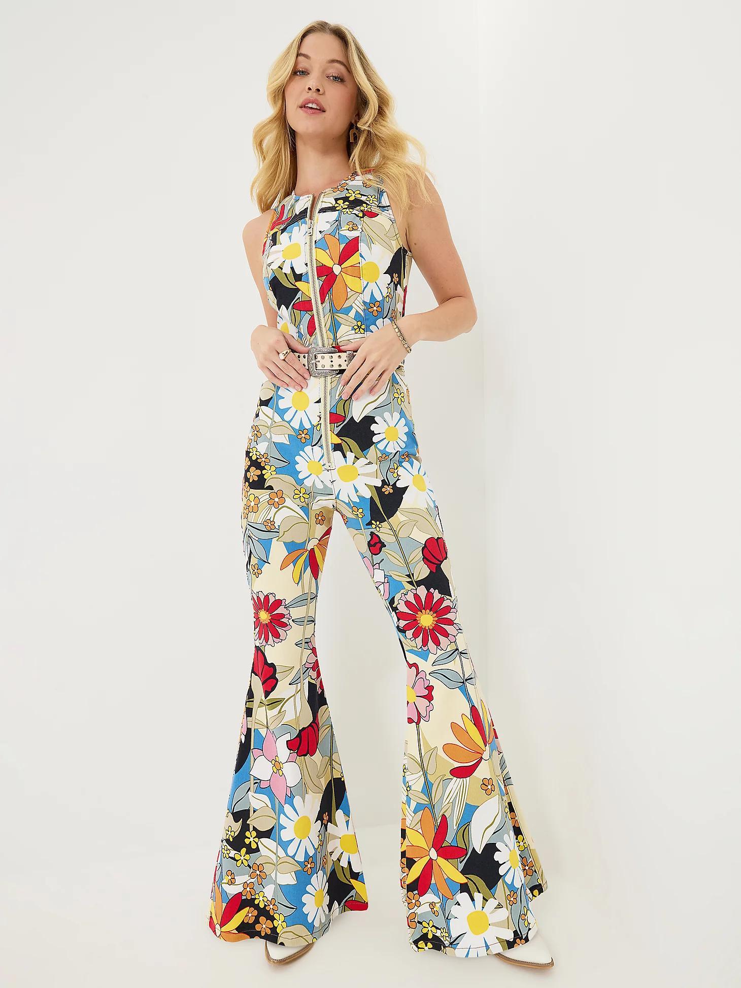 Wrangler x Lainey Wilson Blooming Belle Jumpsuit | Women's DRESSES & JUMPSUITS | Wrangler® Product Image