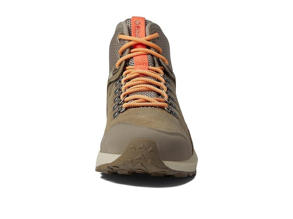 Columbia Trailstorm Crest Mid Waterproof (Kettle/Peach) Women's Shoes Product Image