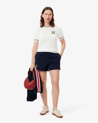 French Made Embroidered Shield Sweater Product Image