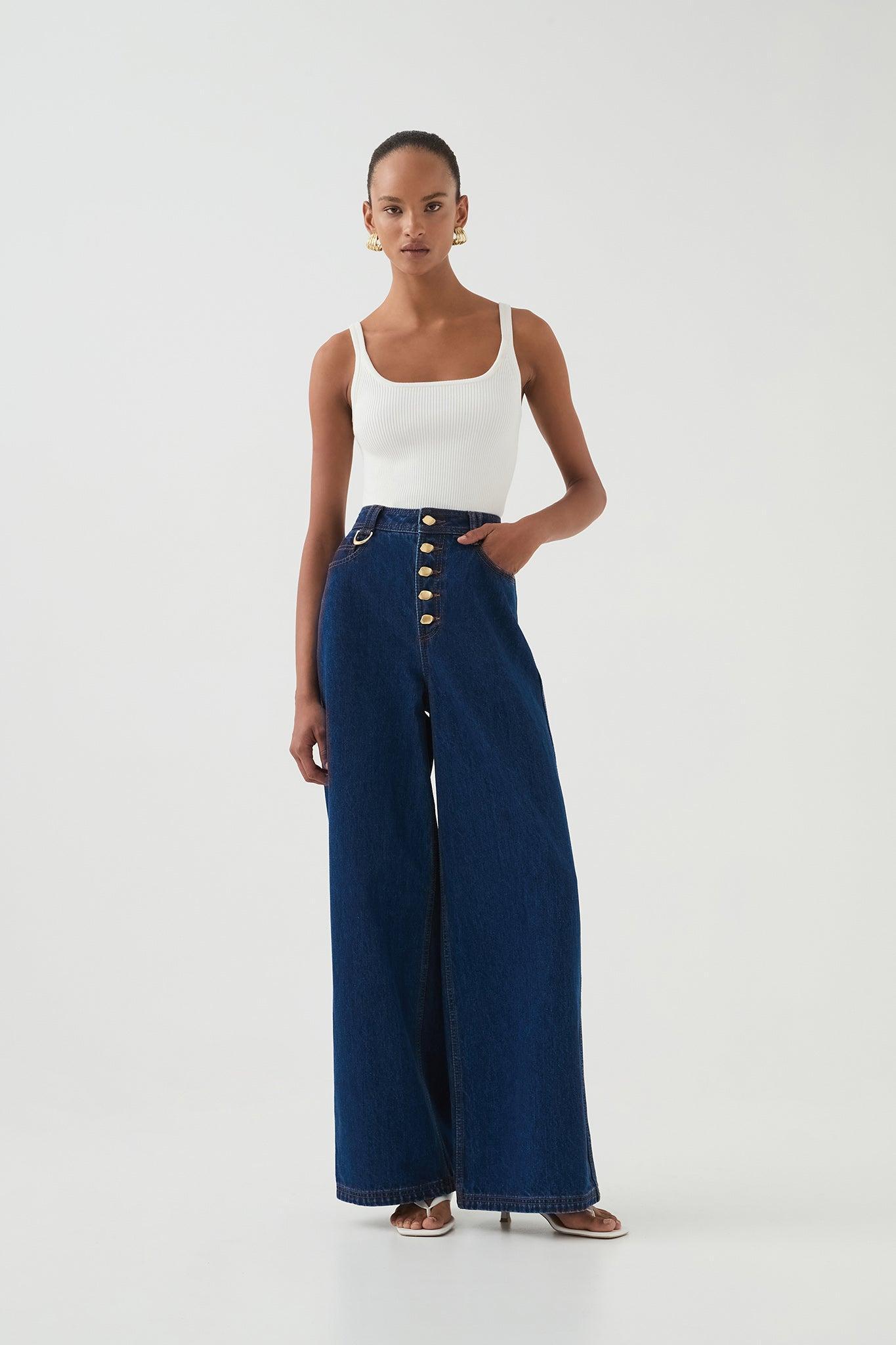 Stella Denim Mini Skirt Product Image