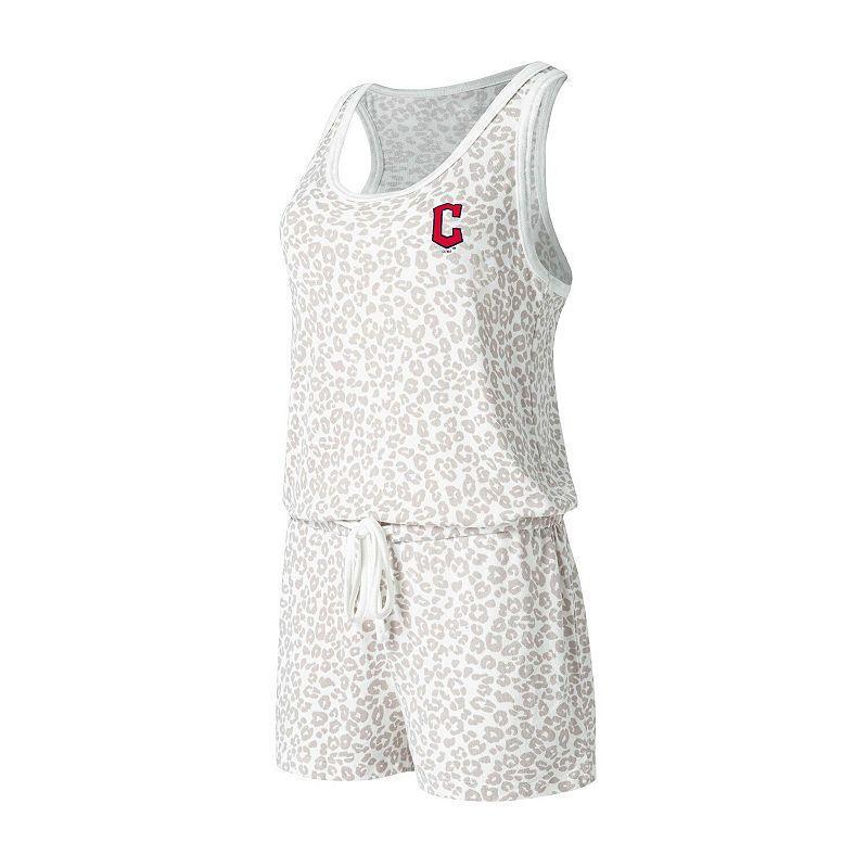Women's Concepts Sport Cream Chicago White Sox Montana Hacci Knit Romper, Size: Small, Beige Product Image