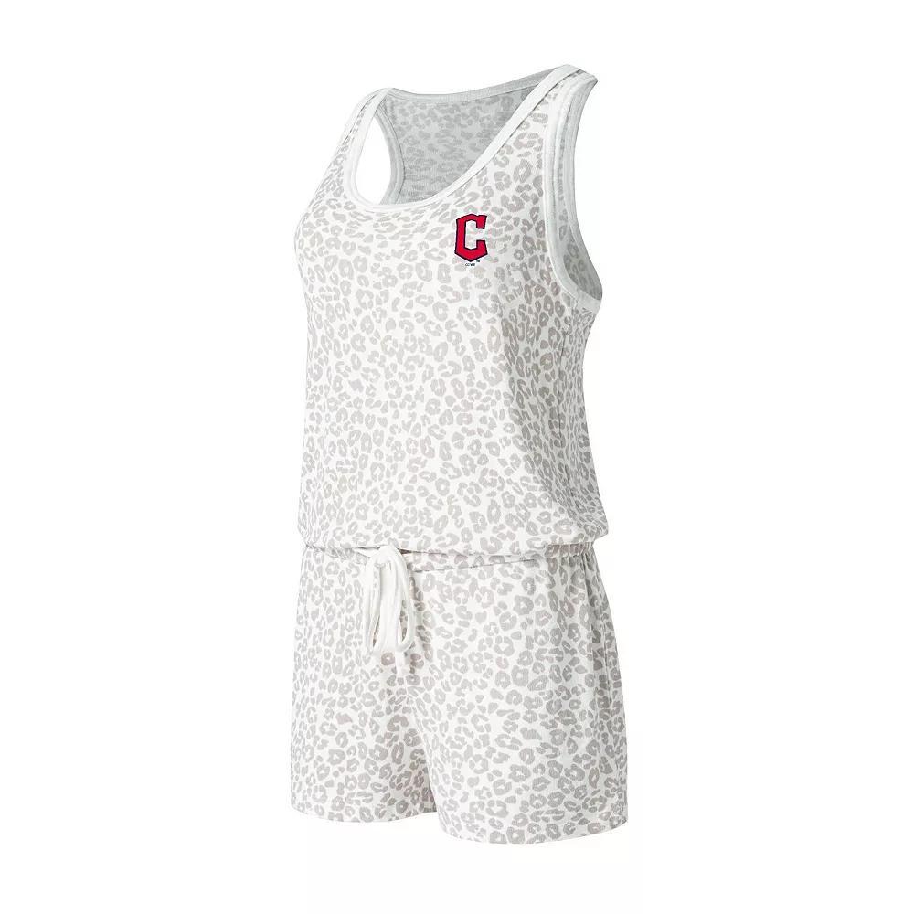 Women's Concepts Sport Cream Chicago White Sox Montana Hacci Knit Romper, Size: Small, Beige Product Image