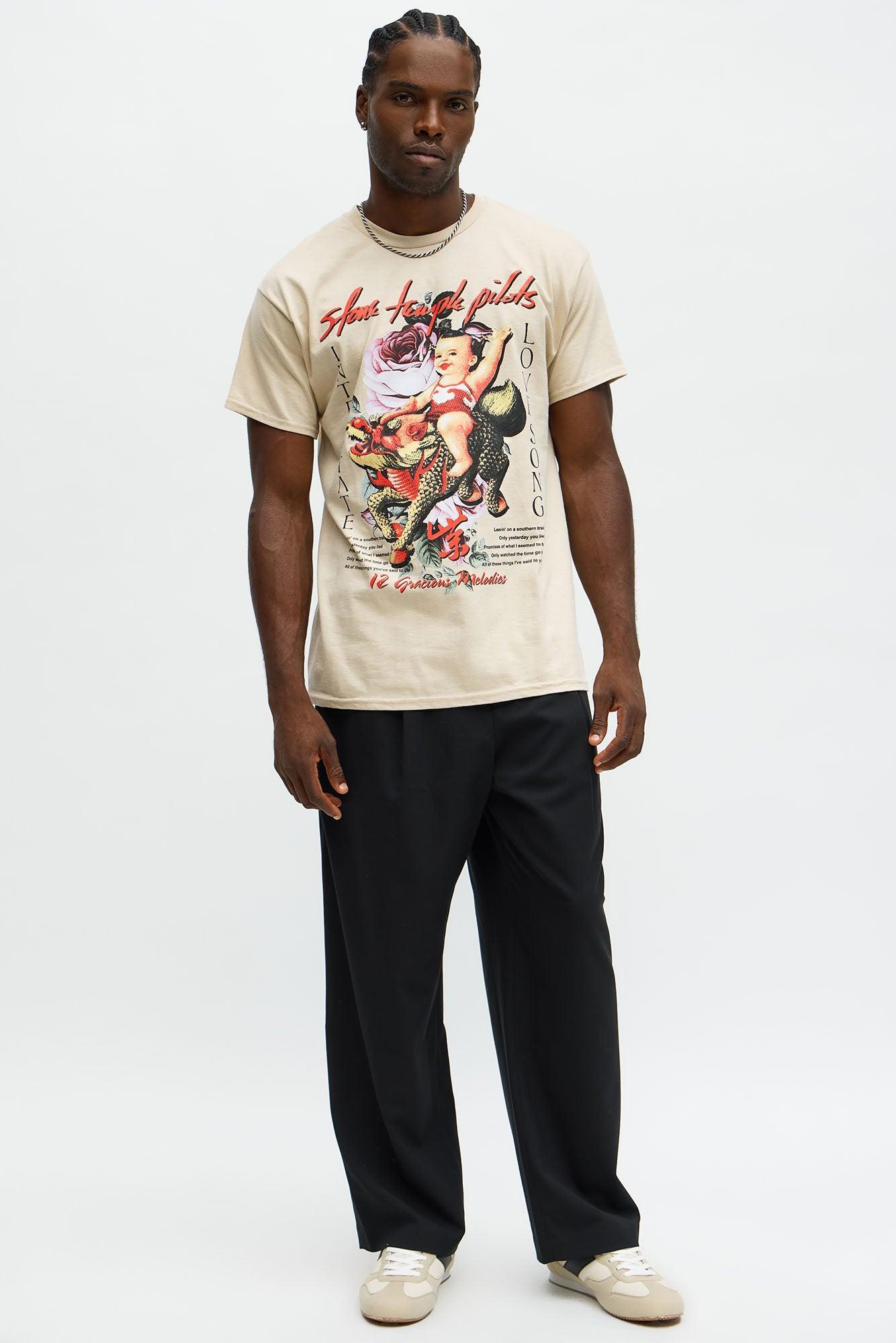 Stone Temple Pilots Love Song Short Sleeve Tee - Sand Product Image
