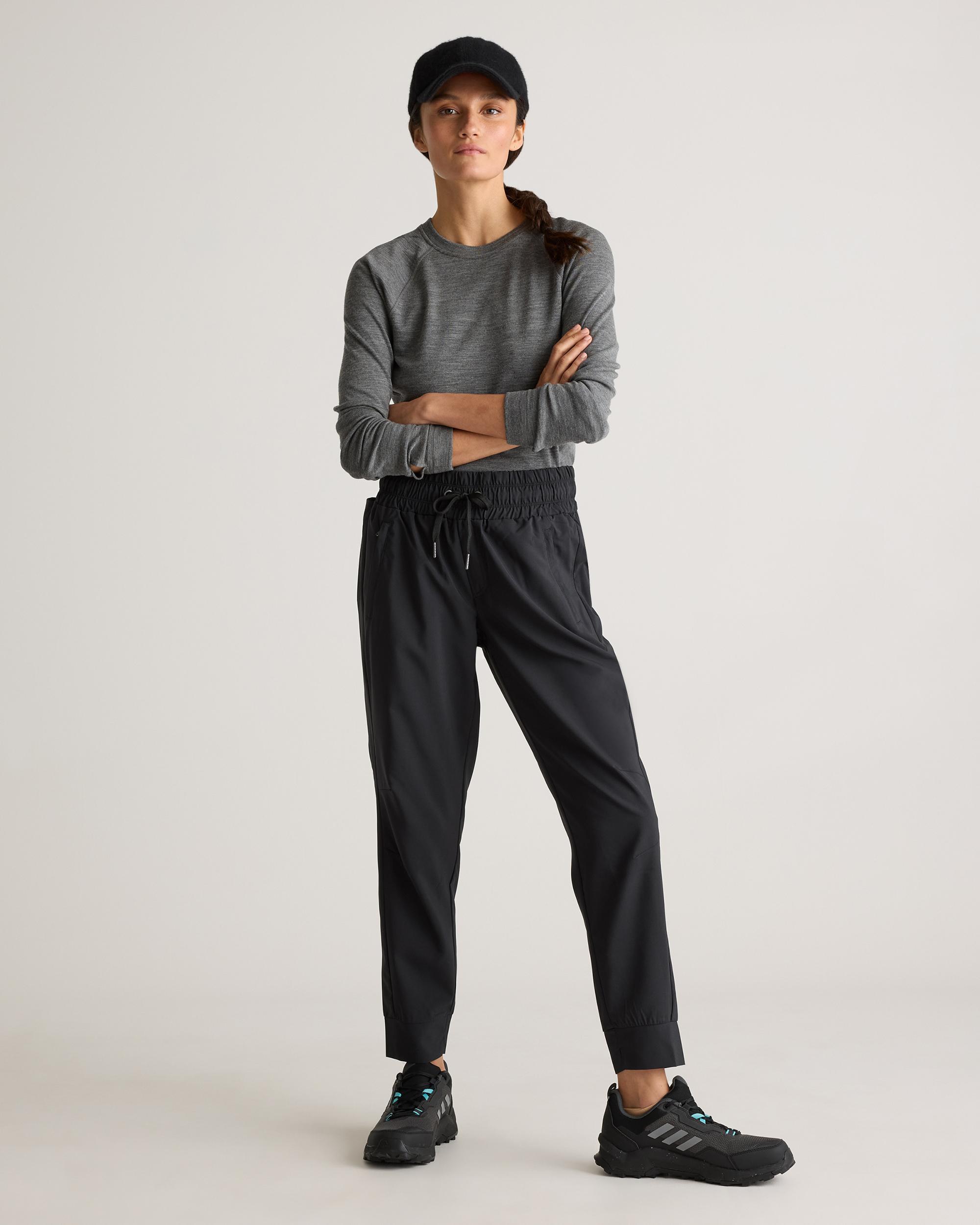 Quince | Women's Micro Ripstop Mid-Rise Hike Jogger Size XL, Polyester Product Image