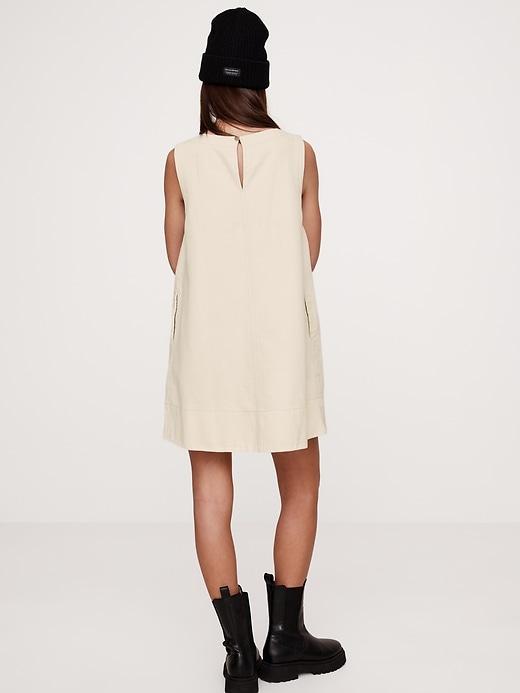 Italian Denim Mini Dress Product Image