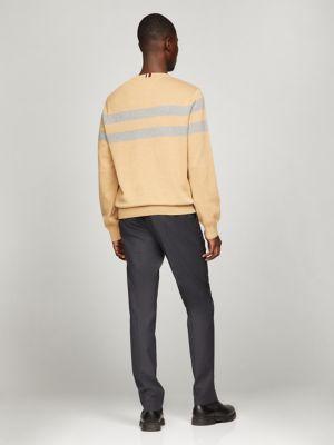 Double Stripe Crewneck Sweater Product Image