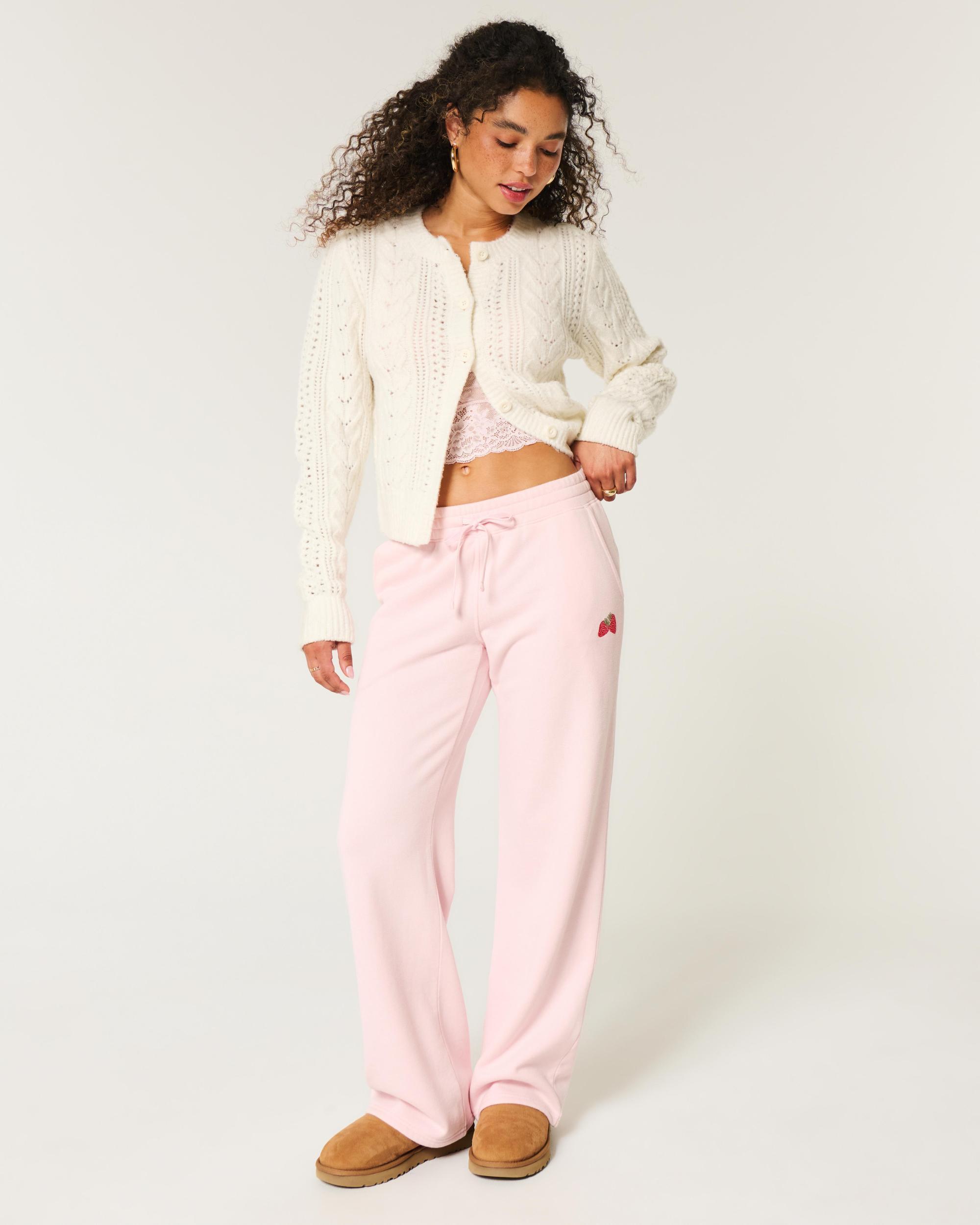 American Flag Graphic Straight Sweatpants Product Image