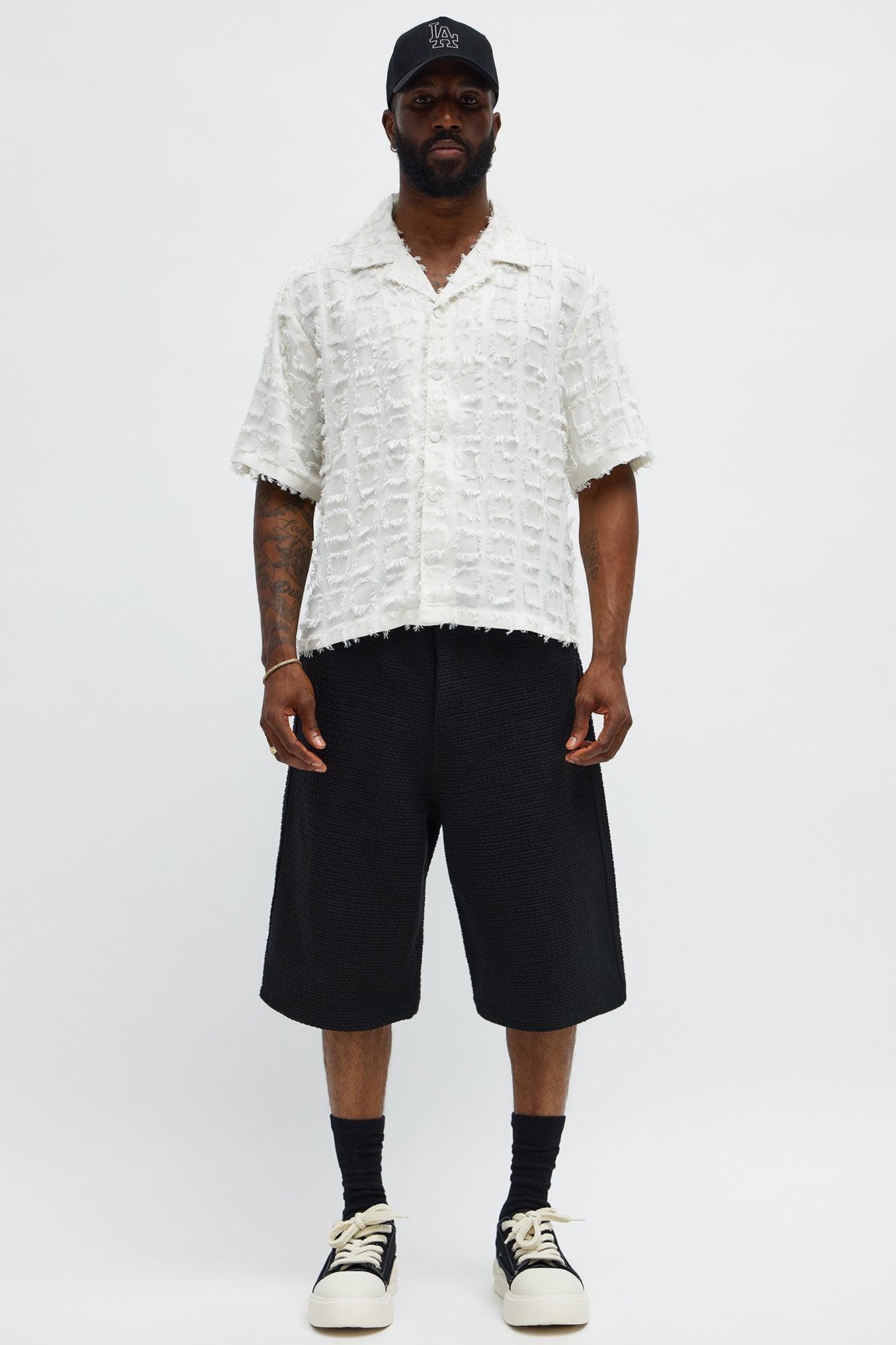 Window Shopping Boxy Shirt - Off White Product Image