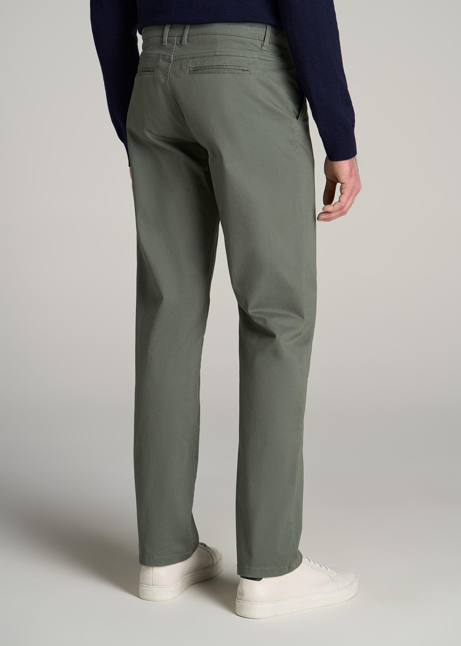 Mason RELAXED Chinos for Tall Men in Chocolate Product Image