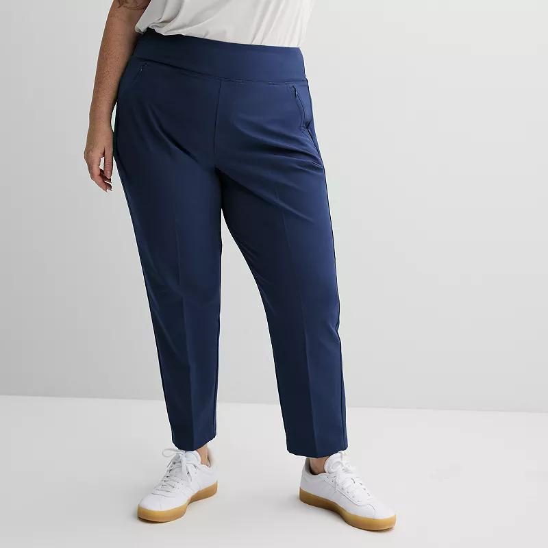 Plus Size Tek Gear Sport Gear Pants, Womens Blue Romance Product Image