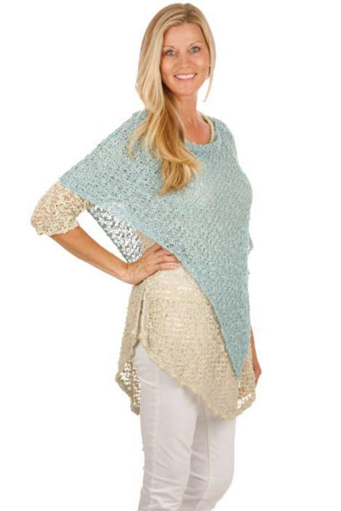 Multi-way Popcorn Poncho Product Image