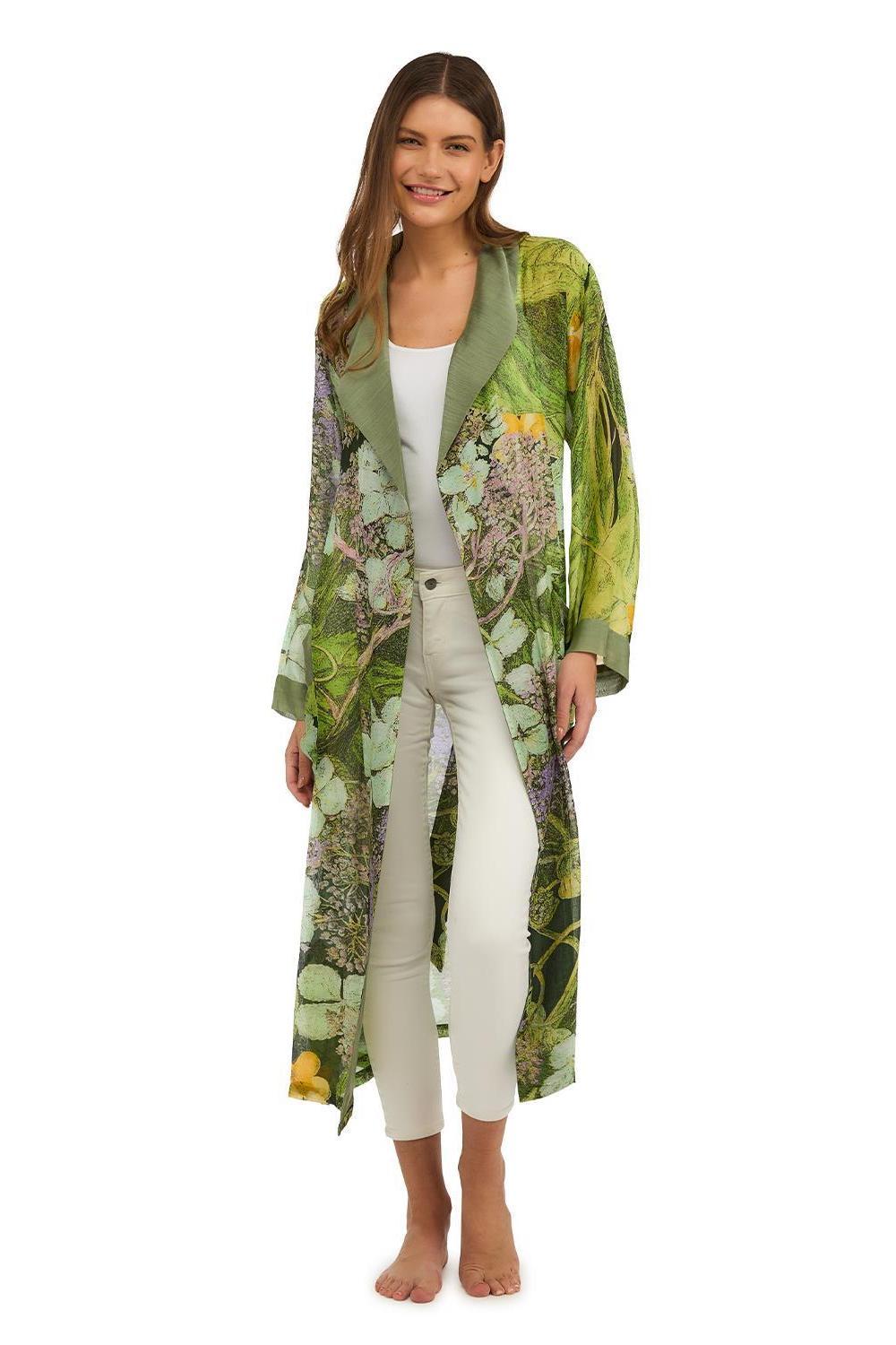 Printed Robe Gown Product Image