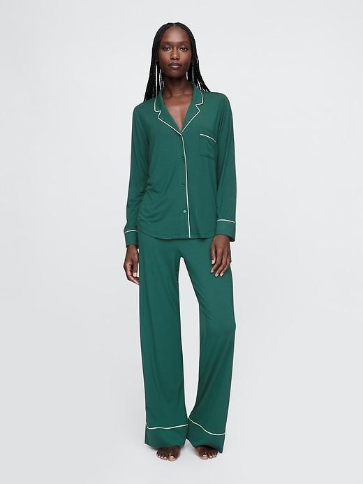 Modal Pajama Shirt Product Image