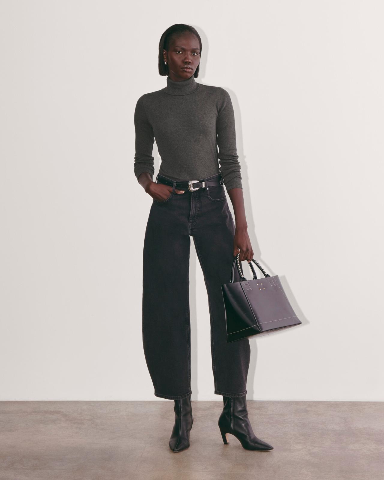The Luxe Rib Turtleneck Product Image