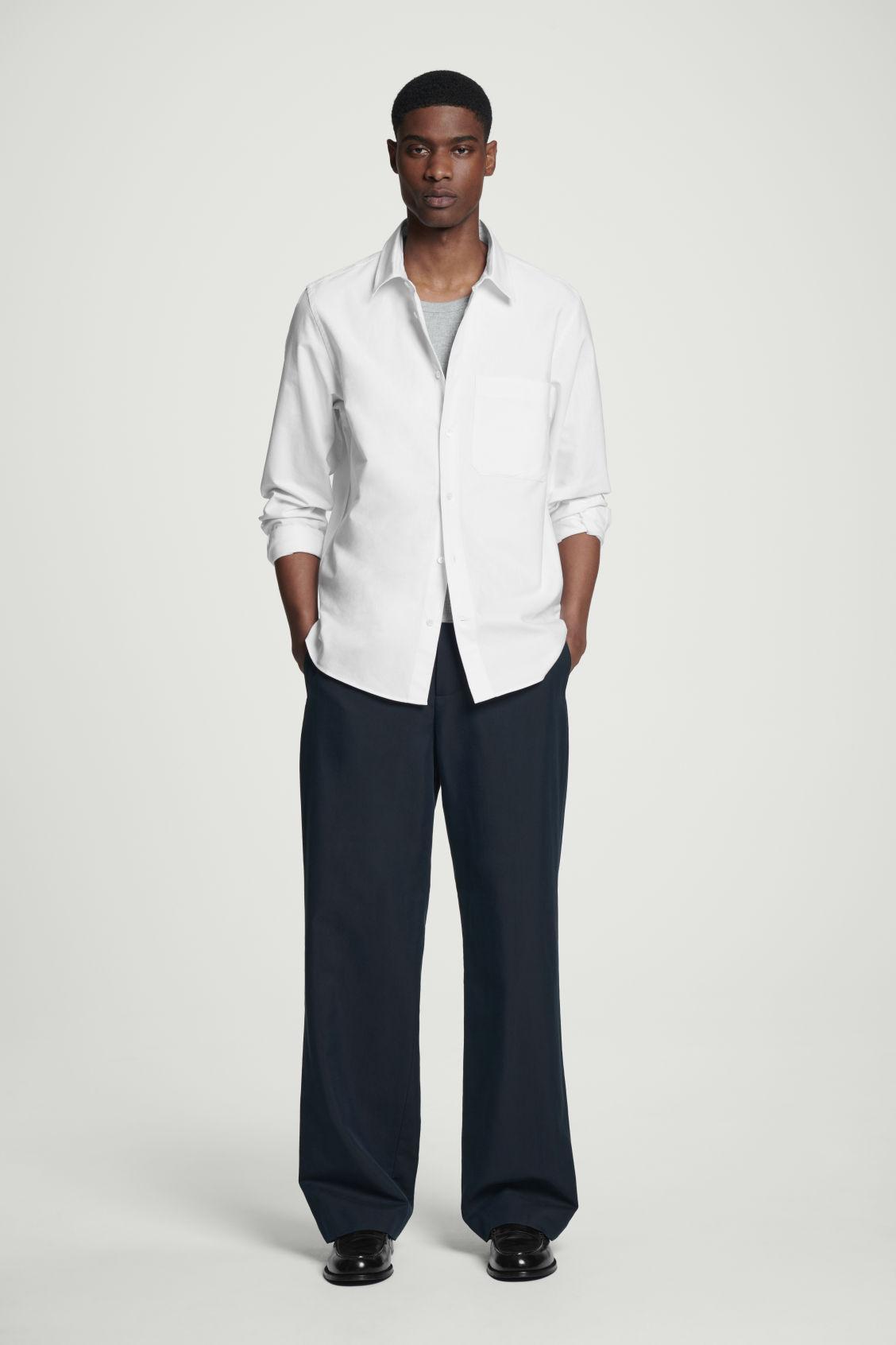 TAILORED WIDE-LEG PANTS Product Image