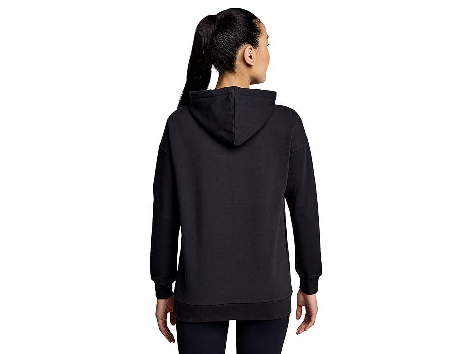 Saucony Recovery Zip Tunic (Black Graphic) Women's Clothing Product Image