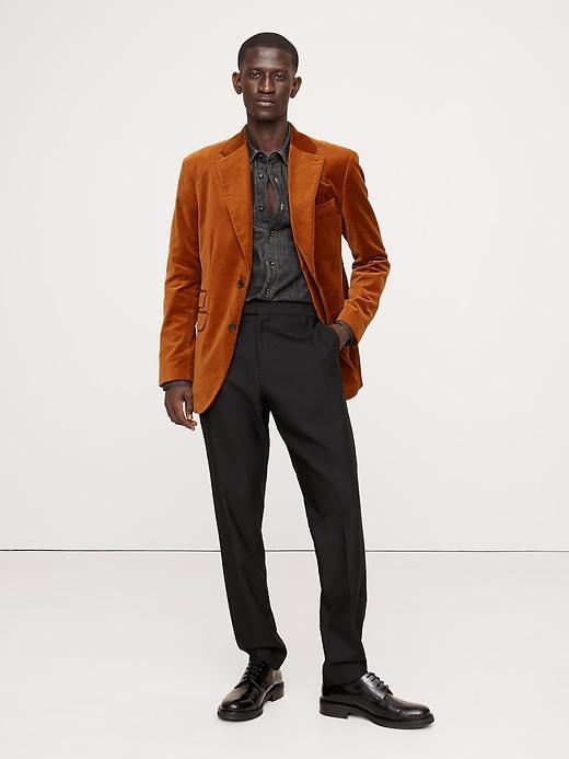 Velvet Suit Jacket Product Image