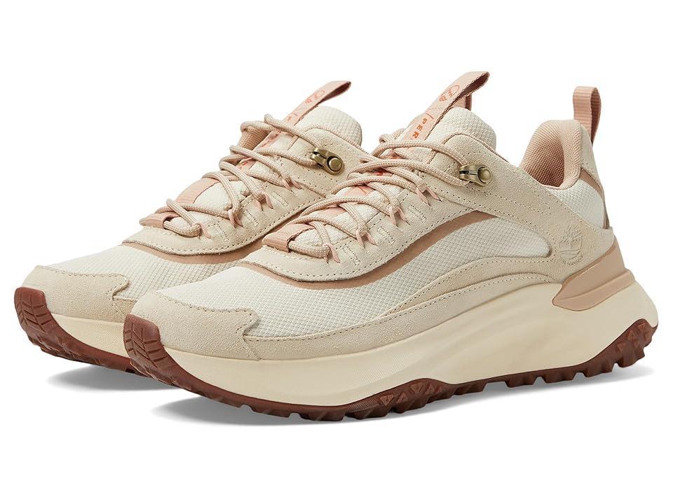 Timberland Motion Access Low Lace Up Waterproof (Dark Pink Mesh) Women's Shoes Product Image