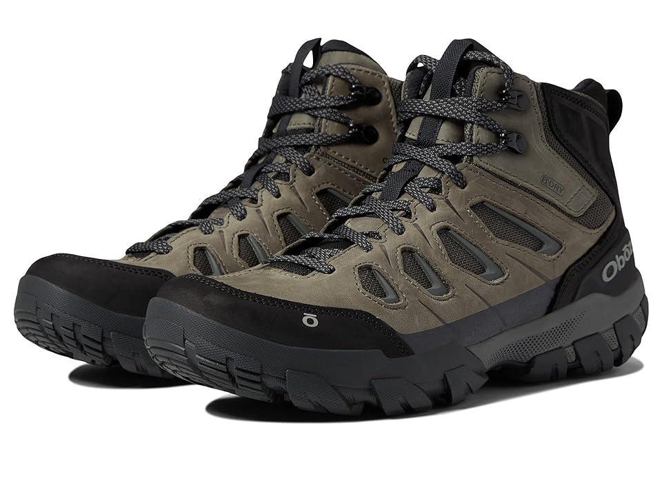 Oboz Sawtooth X Mid B-DRY (Charcoal) Men's Shoes Product Image