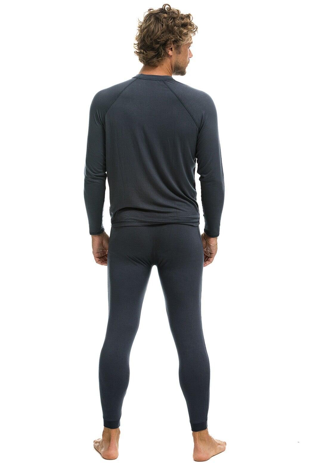 MICRO MODAL BASE LAYER BOTTOM - TITANIUM Male Product Image