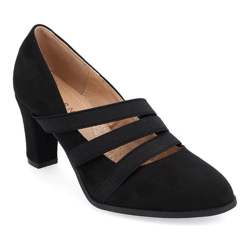 Journee Loren Womens High Heels Blue Product Image