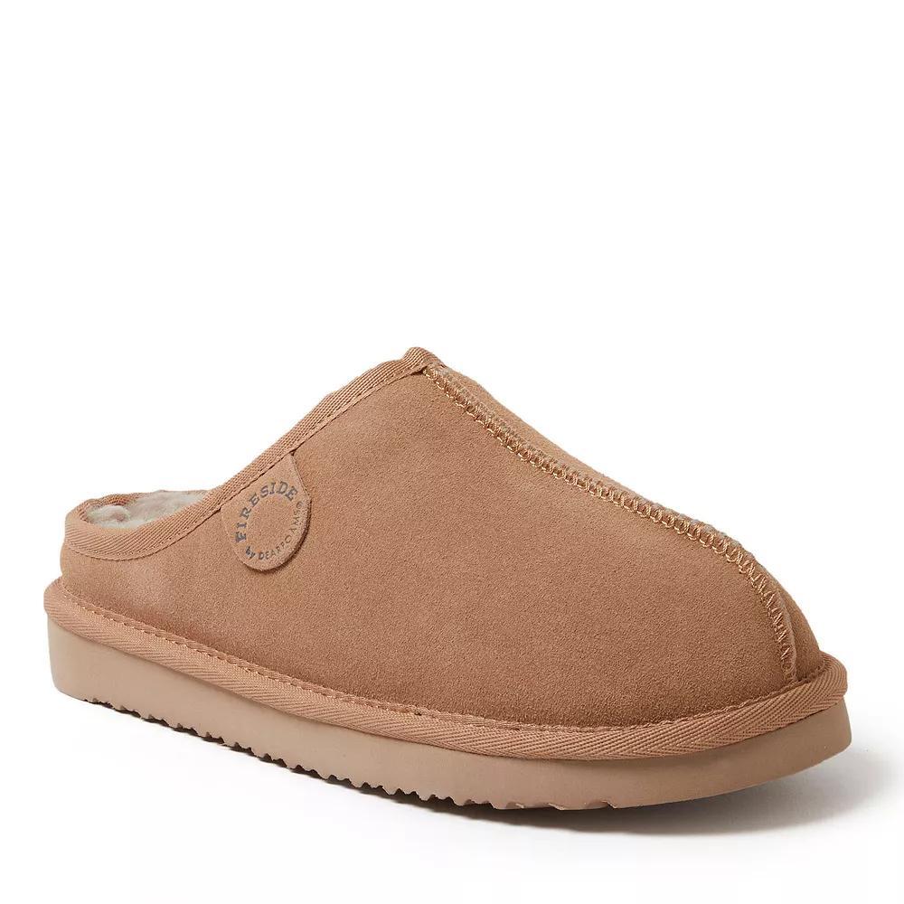 Women's Fireside By Dearfoams Greta Wool-Lined Clog Slippers, Size: 9, Black Product Image