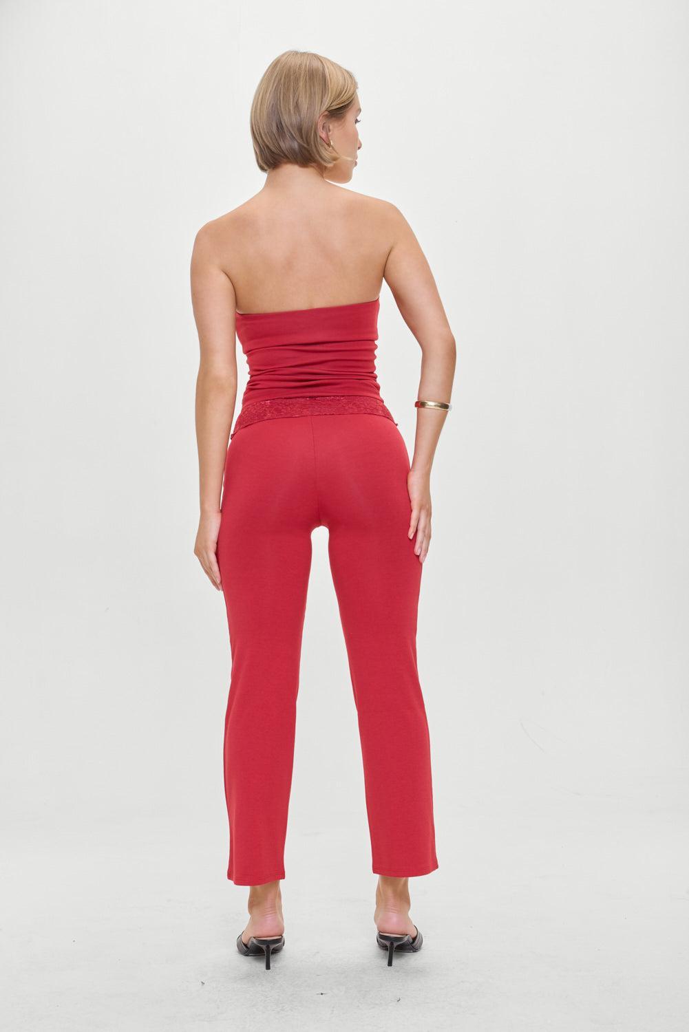 Holloway Low Rise Capri Pants - Pepper Product Image