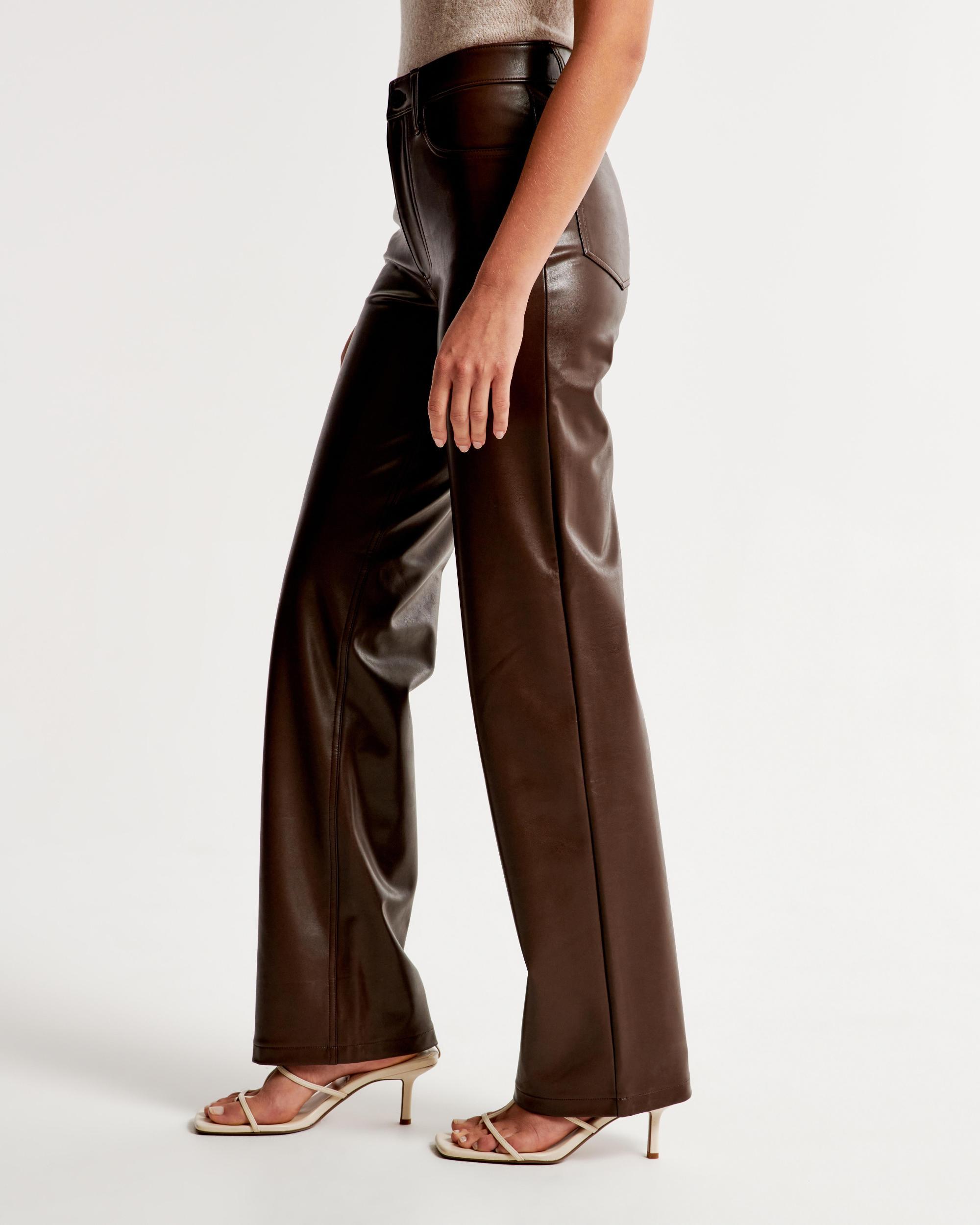 Vegan Leather 90s Relaxed Pant Product Image