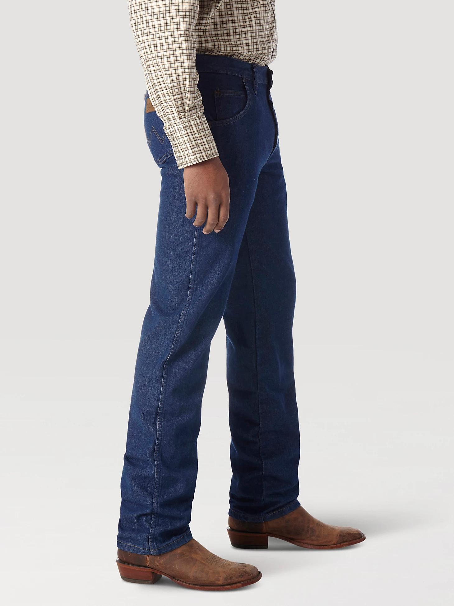 Wrangler® FR Flame-Resistant Regular Fit Lightweight Denim Jean | Men's JEANS | Wrangler® Product Image