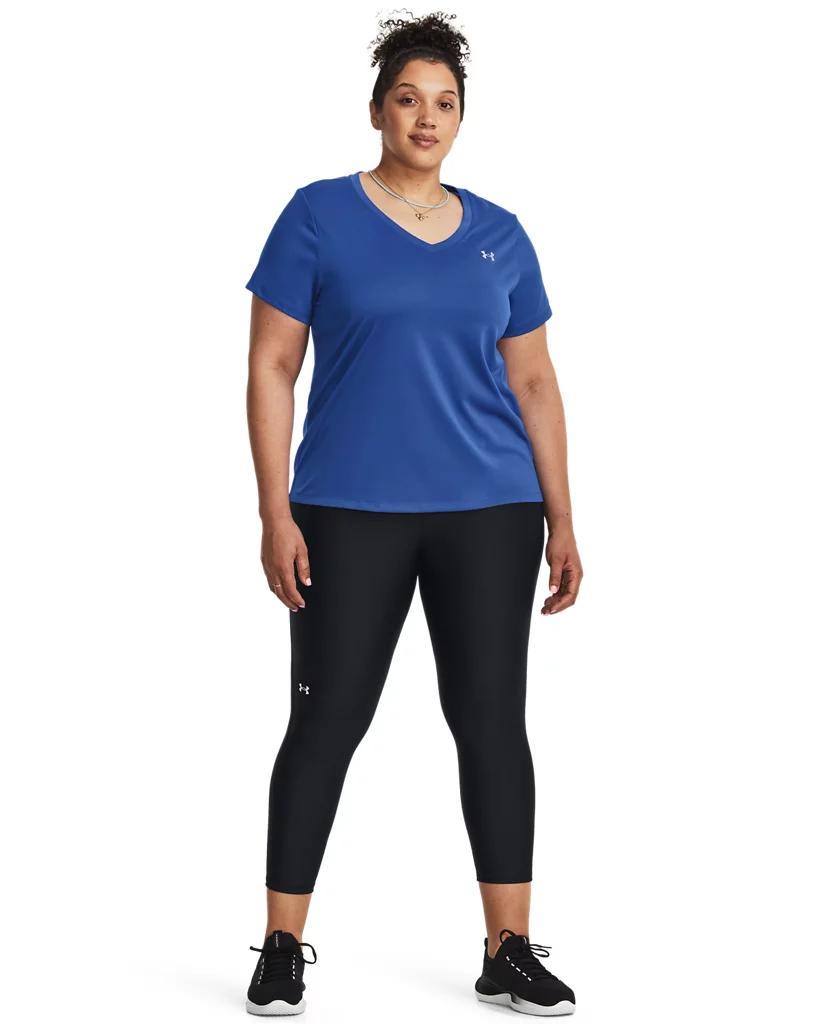 Women's UA Tech™ Short Sleeve V-Neck Product Image