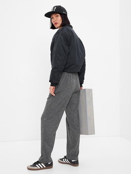 GapFit Brushed Jersey Tapered Pants Product Image
