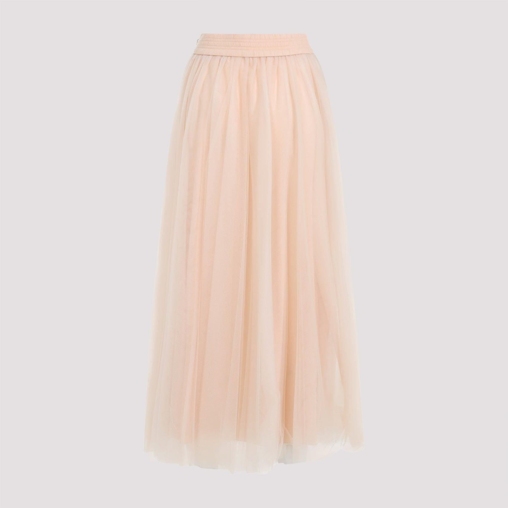 FABIANA FILIPPI Women's Tulle Midi Skirt In Multicolor Product Image