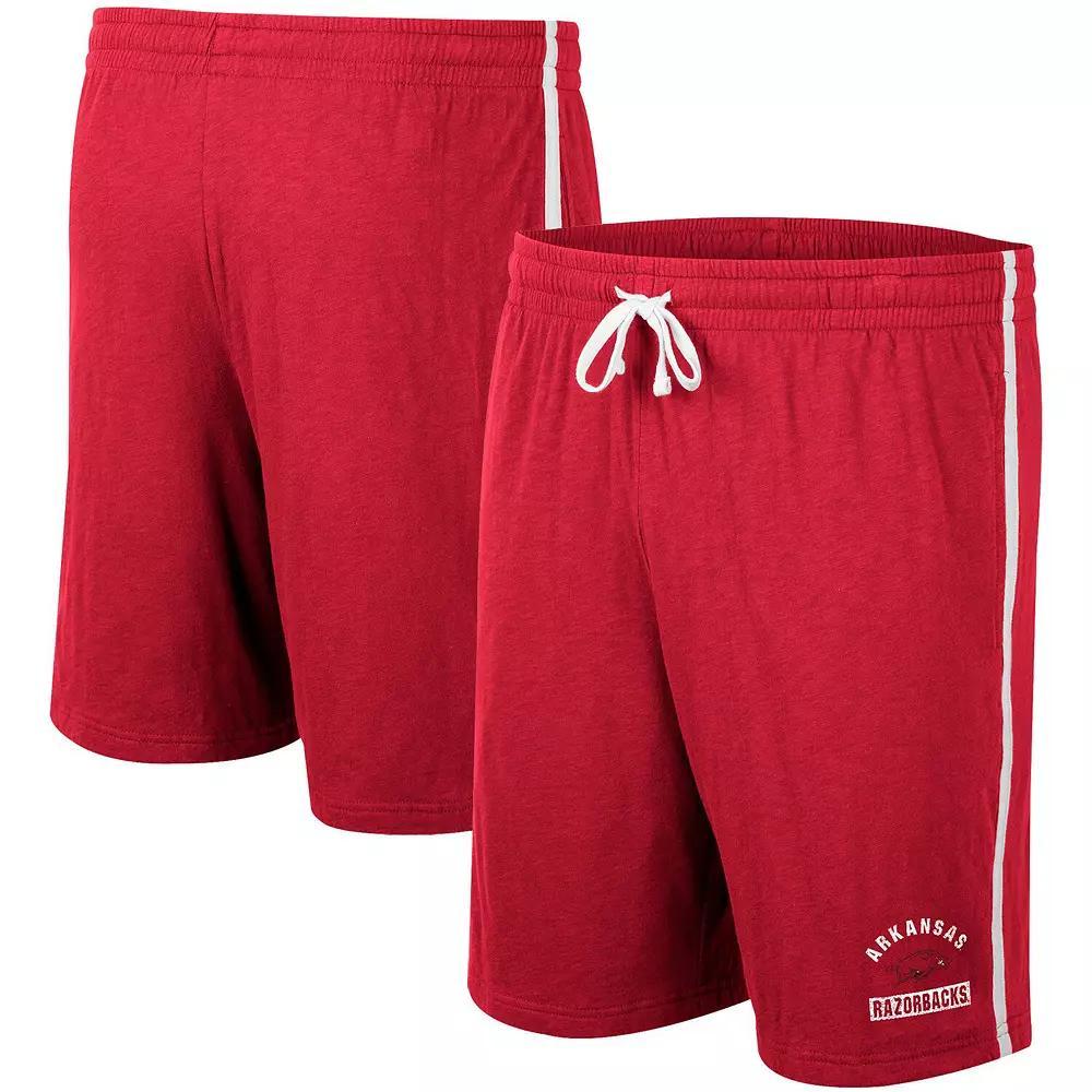 Men's Colosseum Cardinal Arkansas Razorbacks Thunder Slub Shorts, Size: Medium, Red Product Image