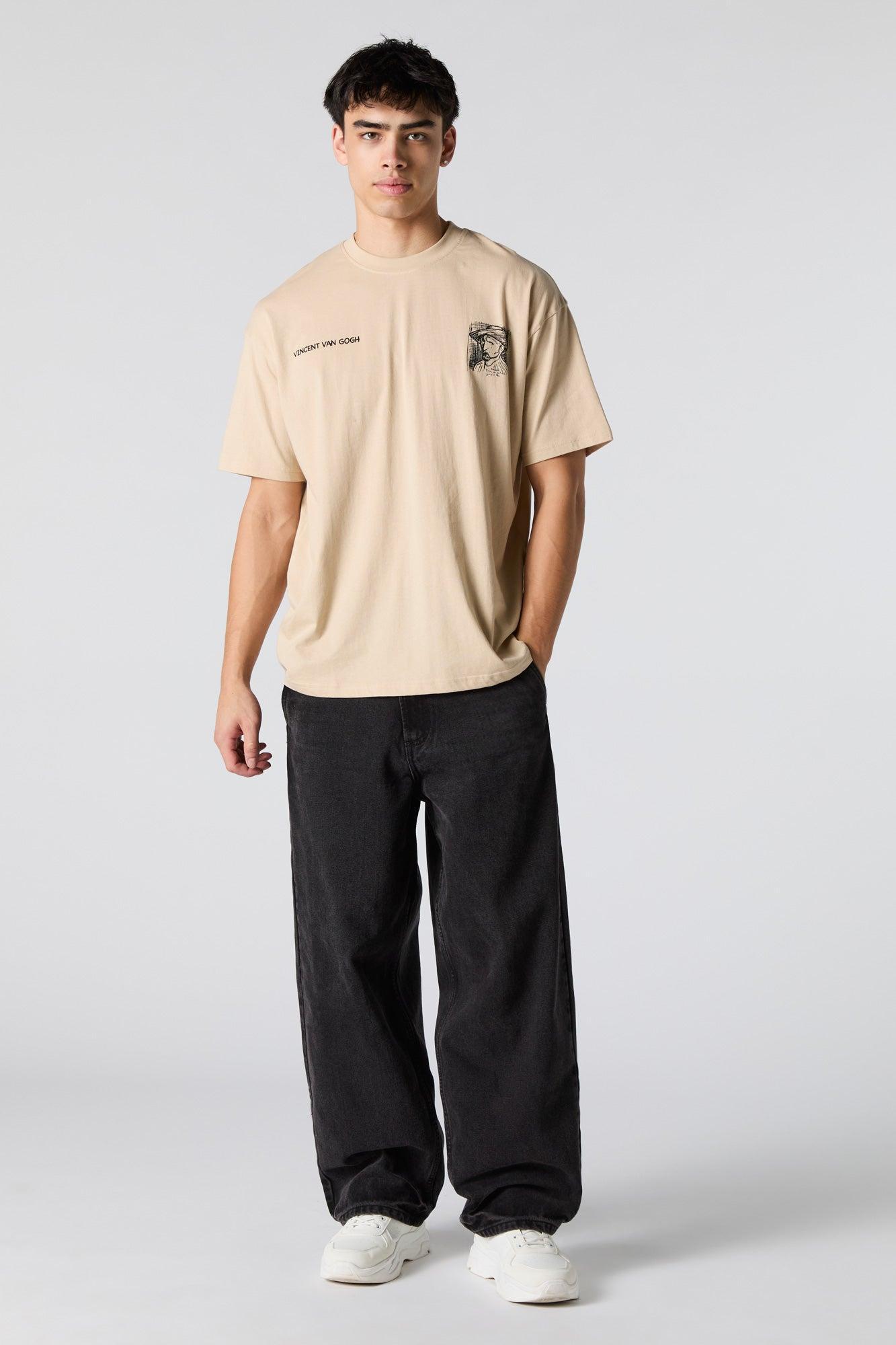 Vincent Van Gogh Graphic Relaxed T-Shirt Male Product Image