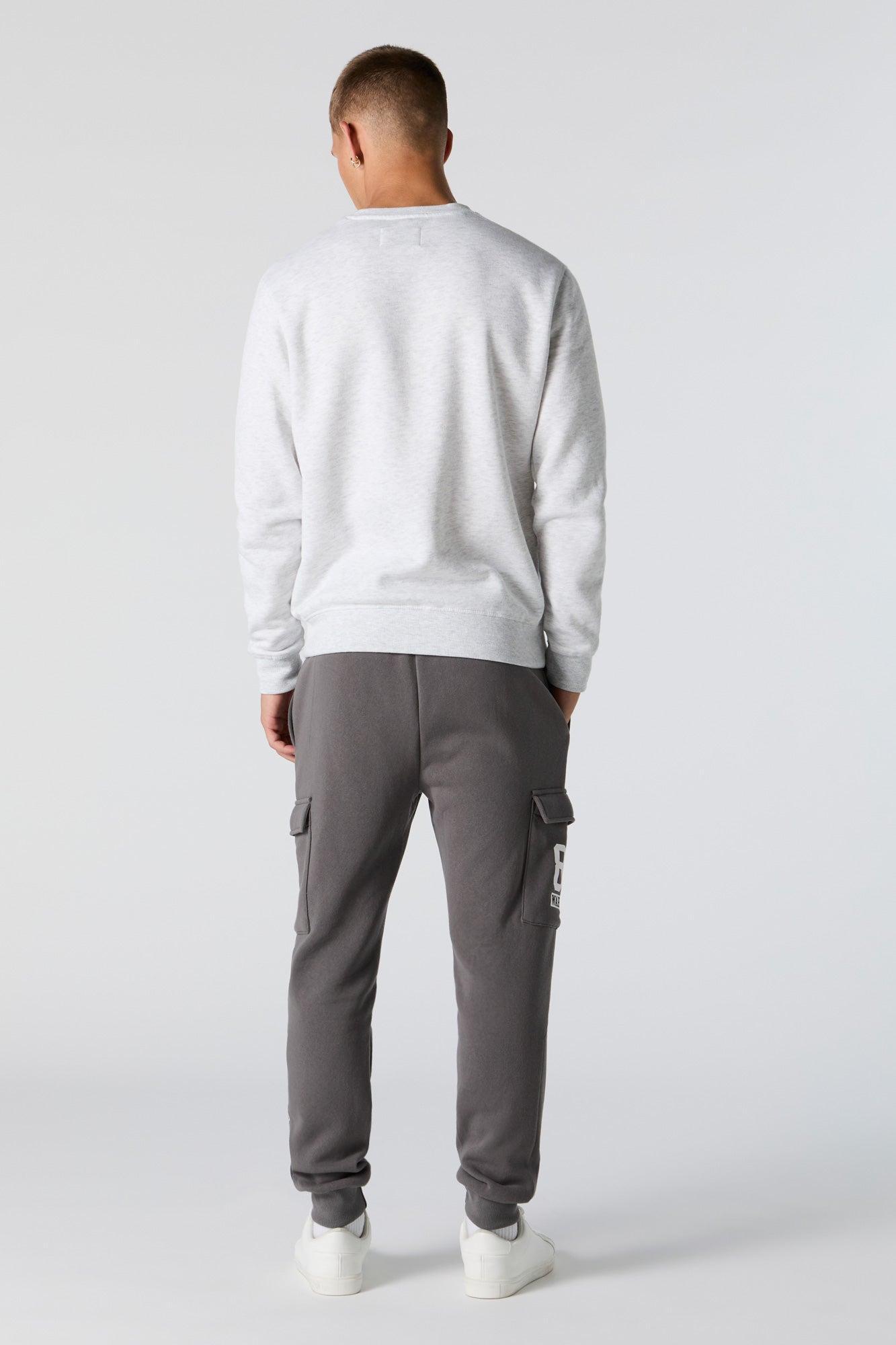 Graphic Fleece Cargo Jogger Male Product Image