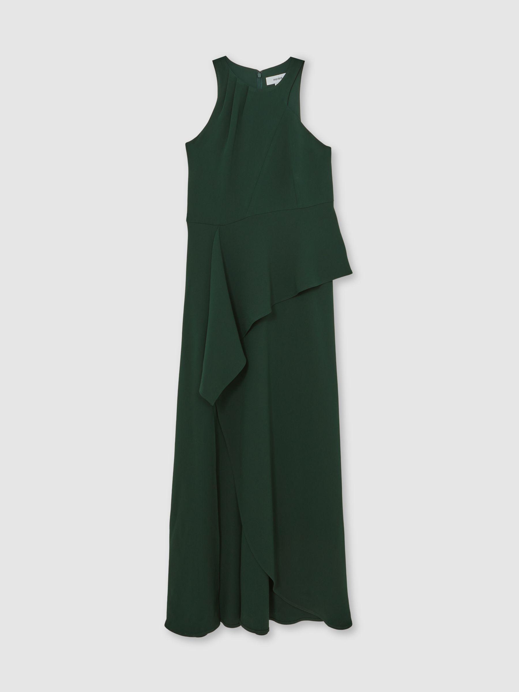 Side-Stripe Wide-Leg Check Trousers in Neutral Check Product Image