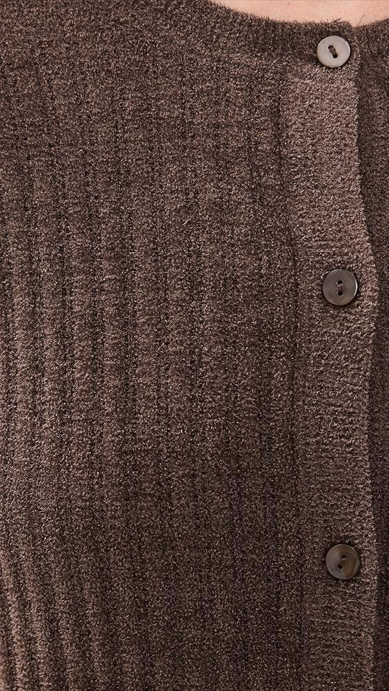 Barefoot Dreams CozyChic Ultra Light Ribbed Button Cardigan | Shopbop Product Image