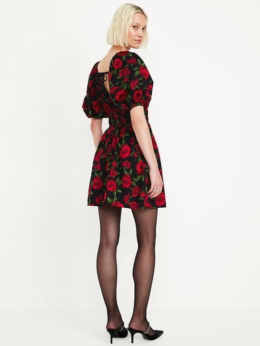 Waist-Defined Mini Dress Product Image