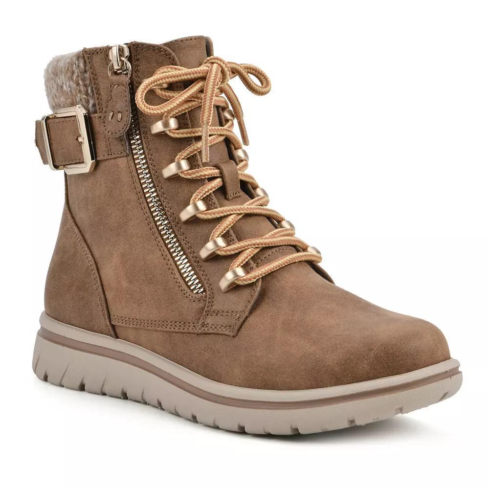 Cliffs by White Mountain Hearten Women's Hiker Ankle Boots, Size: 11 Wide, Fabric Product Image