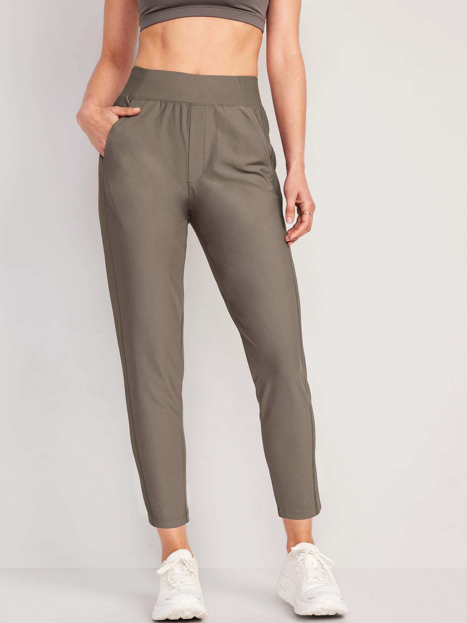 High-Waisted PowerSoft Combination Taper Pants Product Image