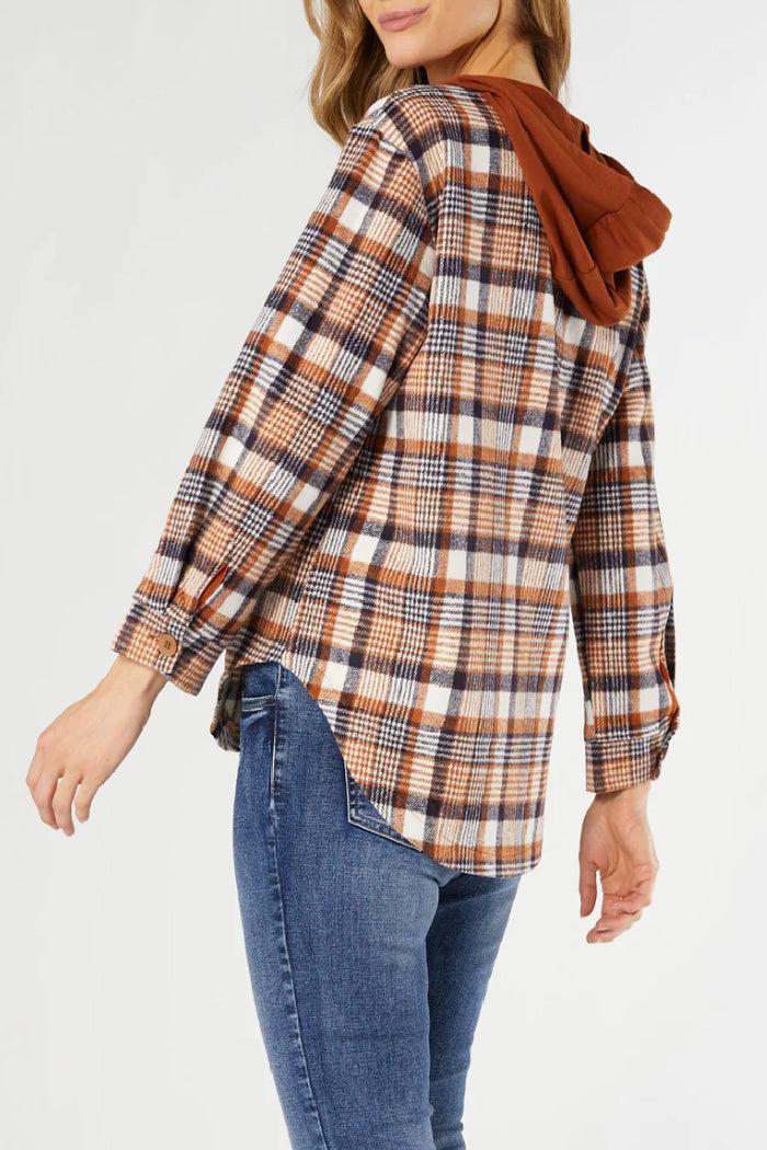 Frieda Hooded Shacket Product Image