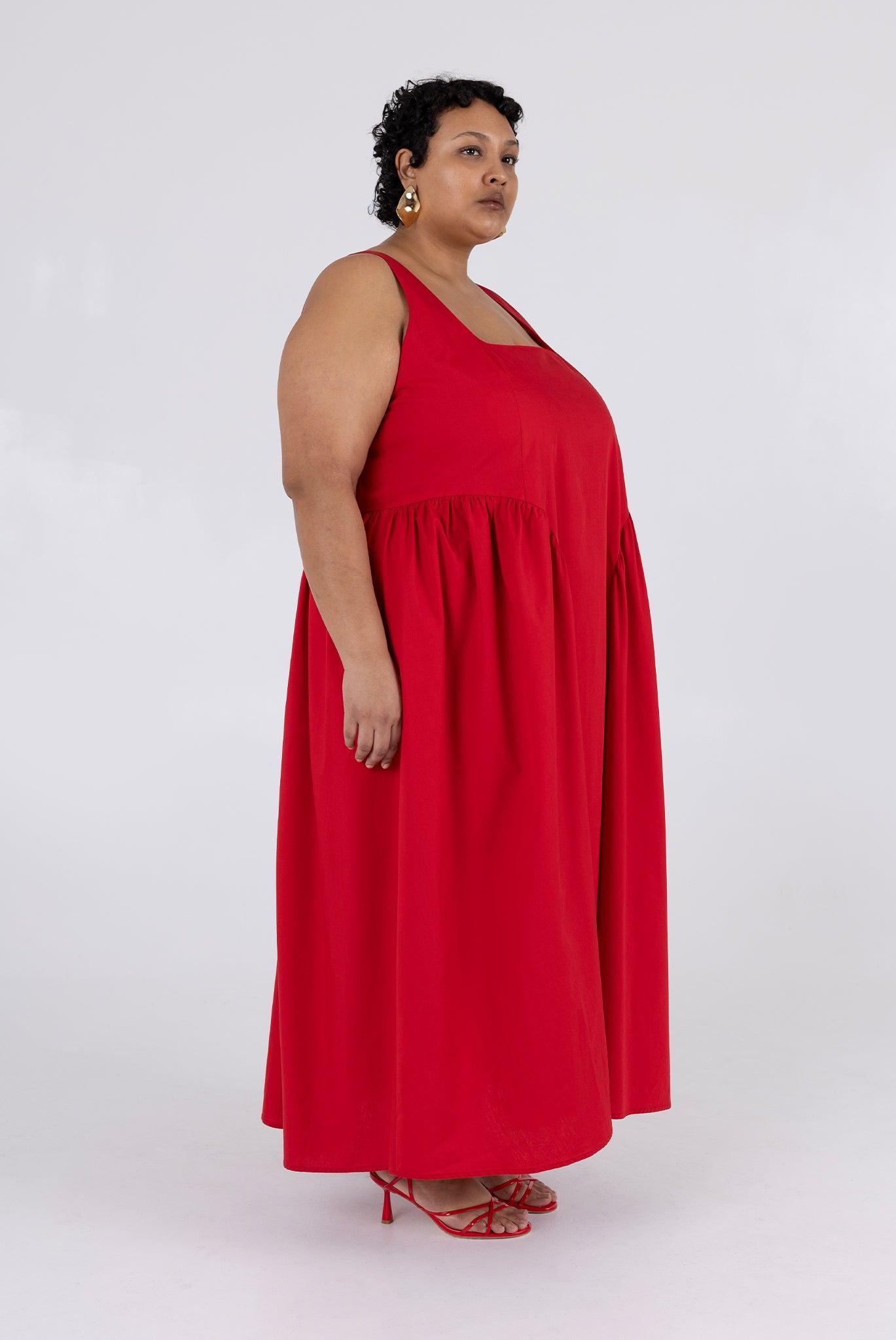 Vanessa Dress - Scarlet Product Image