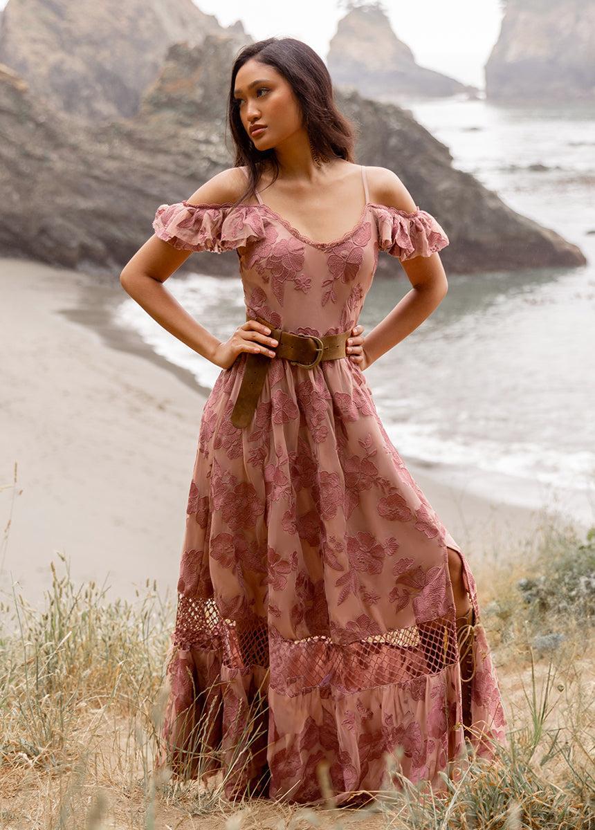 Paulina Dress in Raisin Female Product Image